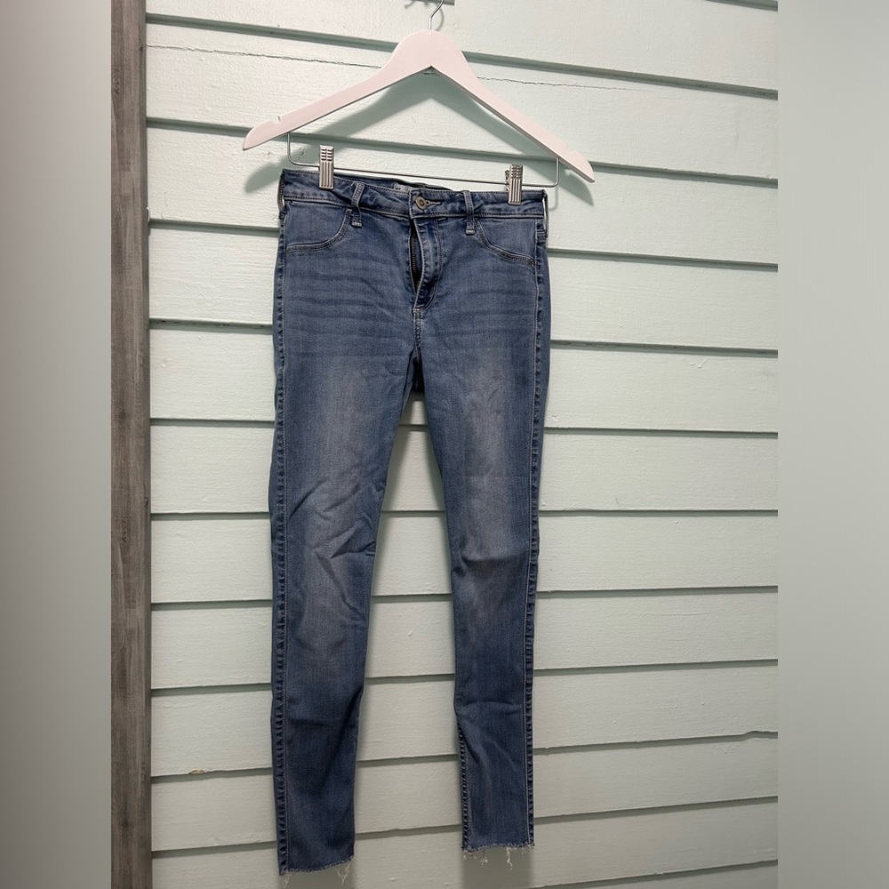 Used hollister curvy mid rise jean legging